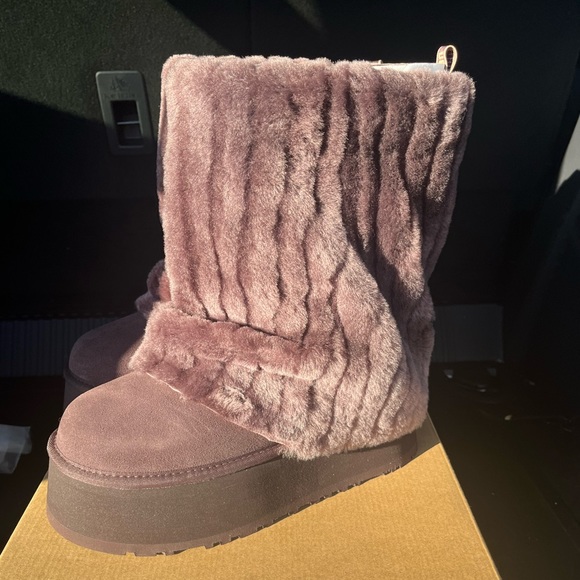 sherpa platform boots uggs
